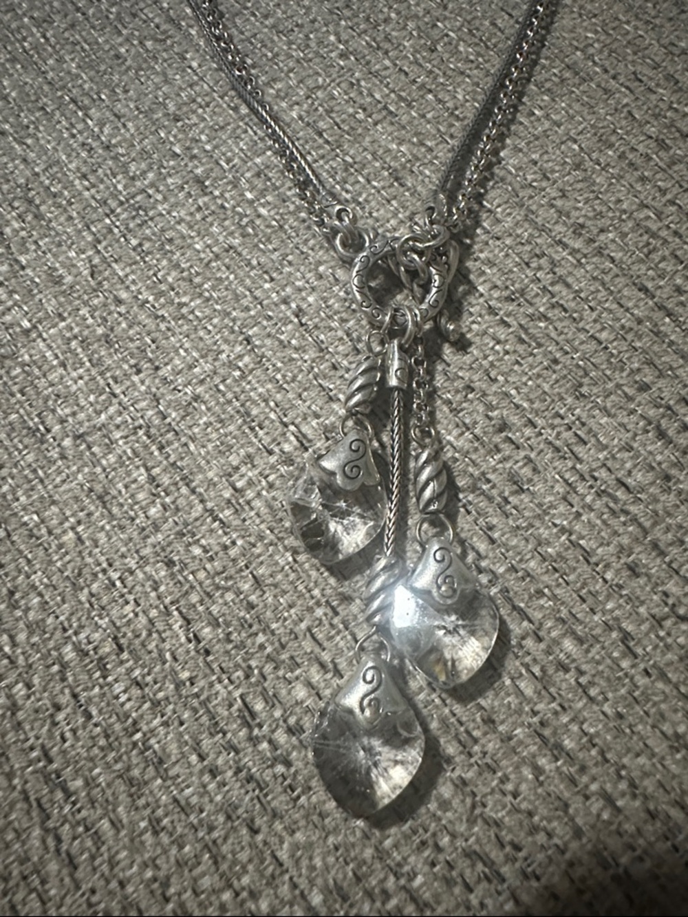 VTG Brighton Retired Austrian Crystal Necklace - Picture 2 of 3